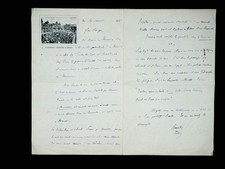 Willy lettre autographe - -,