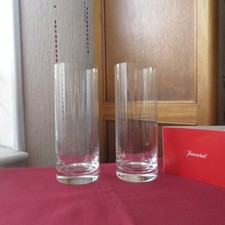 2 verres à orangeade ouh whisky en cristal de baccarat  perfection signé H 15,4