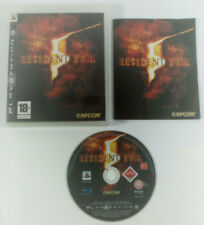 Playstation 3 PS3 VF Resident Evil 5 with manual Fast and tracked shipping