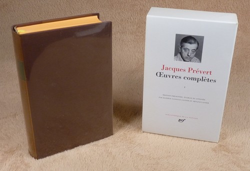 Pleiade jacques prevert - pleiade,