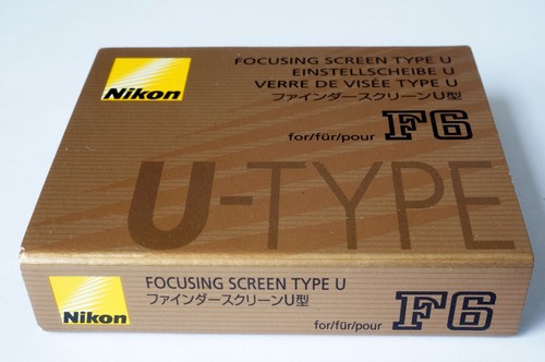 Nikon focusing screen - f6, type