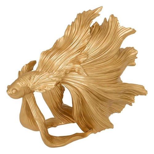 Statuette poisson résine - statuette,