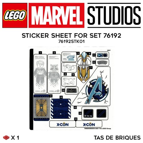 Lego stickers autocollants - lego,