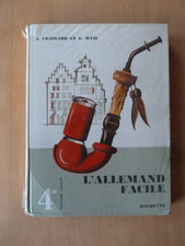 L'Allemand facile |  4e, seconde  langue  J. Chassard et G. Weil | Bon état