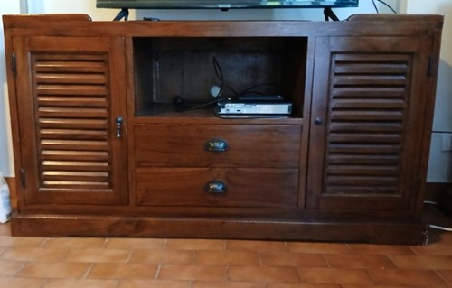 Meuble salon bois massif - de,