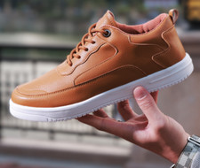 baskets sneakers homme noir style chaussure mode marron street marron caramel