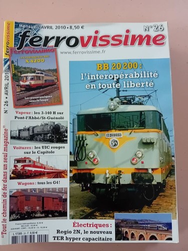 Revue ferrovissime - n°, |
