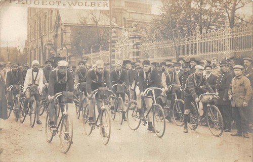 Carte photo une course - photo, d'une
