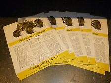 1 Feuillet publicitaire ancien Tracteur Labourier FPL 25 ess Vintage Tractor