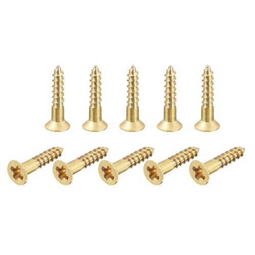 Laiton bois vis 5x12mm - vis, m2.5x12mm