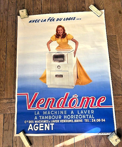 Affiche ancienne vintage - ,