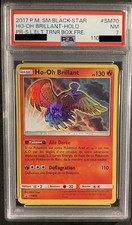 Carte Pokémon Ho-Oh brillant SM 70 PSA 7  FR  - POP 2