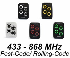Universel Télécommande Manuelle 433 - 868 MHZ Festcode Code Rolling Porte Garage