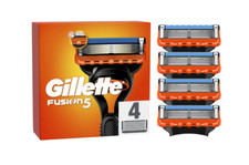 ✅Gillette Fusion5 Lot 4 recharges Pack Lames De Rasoir Gilette ORIGINAL NEW