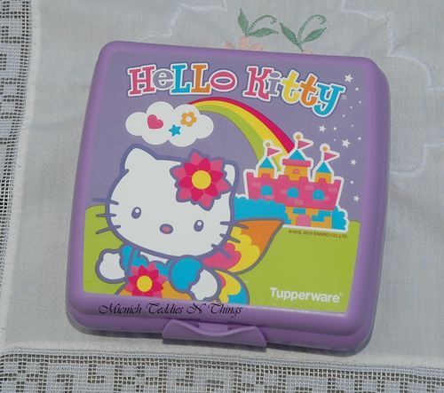 Tupperware hello kitty purple - tupperware,