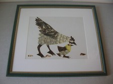 Cadre poule et son poussin