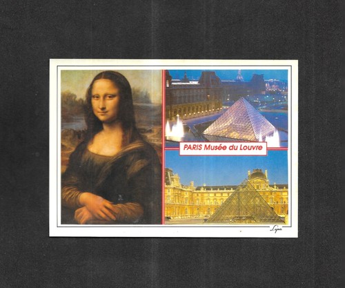 Carte postale paris mona - postale,