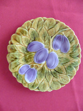 ASSIETTE A DESSERT/BARBOTINE/SARREGUEMINES/ANNEES 60