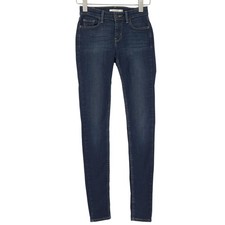 Vintage Levi's Jean 710 Super Skinny Femme Stretch Slim Od2 Taille W25 L32