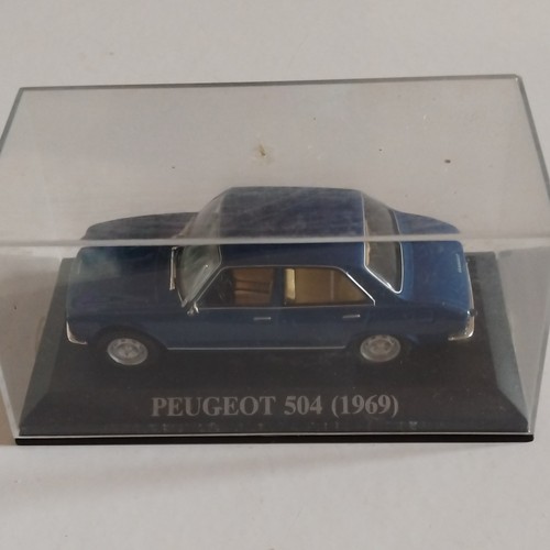 Altaya peugeot 504 - 1969, bleue
