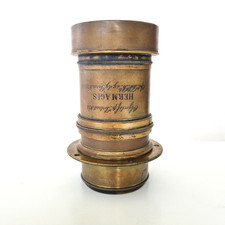 Hermagis Petzval Portrait N°6 f3.8 250mm large format wet plate