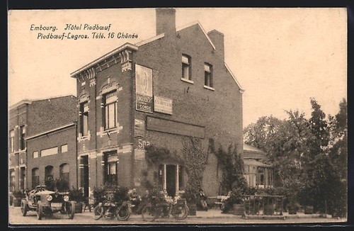 Cpa embourg hôtel - embourg,,