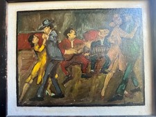 Beau tableau art deco vers