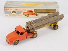 Dinky Toys F n° 36A Tracteur Willème avec semi-remorque Fardier en boîte