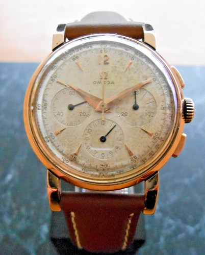 Montre omega chronographe - chronographe, or