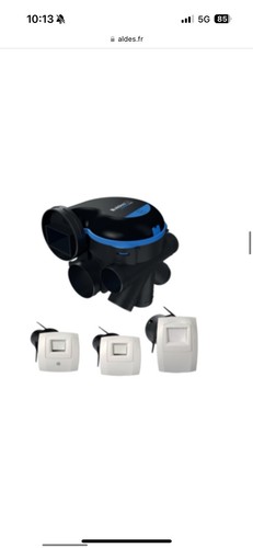 Kit vmc easyhome hygro - kit,