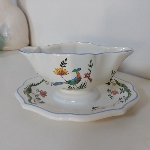 Sauciere oiseau paradis en - du,