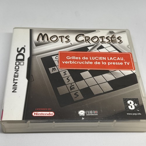 Mots croisés nintendo - mots,