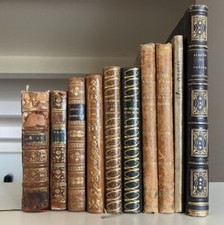 LOT 10 LIVRES ANCIENS VOYAGE et PAYS, du 18è au 20è - Gravures, Carte