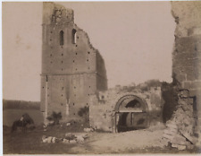 Moscioni, Italia, Toscanella, Resta Abbadia di S. Giusto Vintage Albumen Print