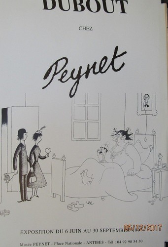 Affiche dubout exposition - -,