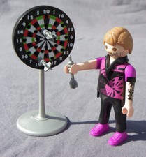 Playmobil joueur flechettes - playmobil,