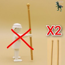 Playmobil X2 golden staff -
