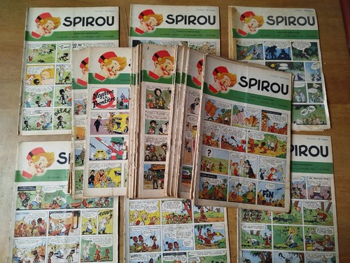 Lot spirou 52 numéros - lot,