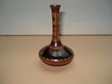 Petit Vase ancien Émaux Cloisonnés à décor de Papillon