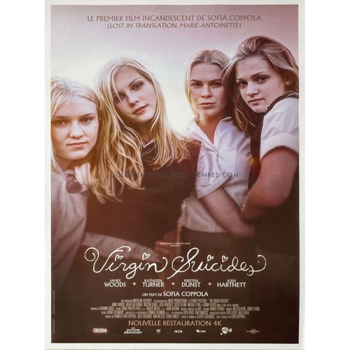 Virgin suicides affiche - virgin, de