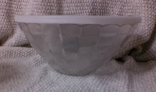 Tupperware ice prism bowl - ice,