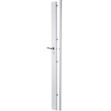 Serrure en applique 4 points - carénée - droite - Ermetis A2P blanc PICARD SERR