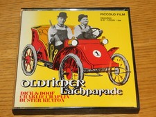 REVUE FILM SUPER 8mm S8 Oldtimer Lachparade Dick & Doof CHARLIE CHAPLIN Piccolo