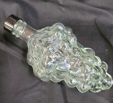 Tres Belle Petite Bouteille En  GRAPPE de RAISIN en verre moulé Vintage