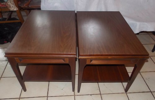 Walnut mid century formica top - mid,