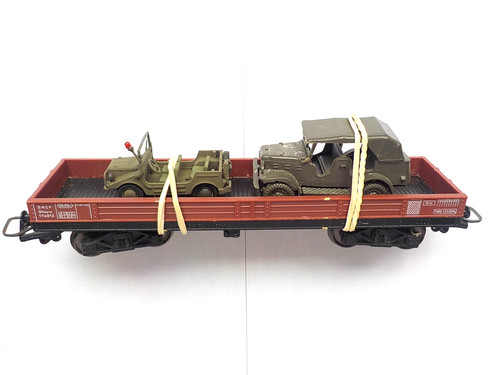 Wagon jouef marchandise plat - wagon,