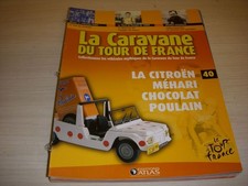 CYCLISME La CARAVANE du TOUR 40 1955 BOBET TROUSSELIER CITROEN MEHARI POULAIN