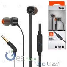 JBL T110 Casque Audio Avec Fil + Commande Et Microphone | NOIR