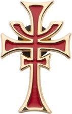 Indiana Jones Aventuriers De Le Perdu Arche Brotherhood Cruciforme Or IP Broche