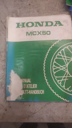 Manuel atelier honda mcx - d'atelier,